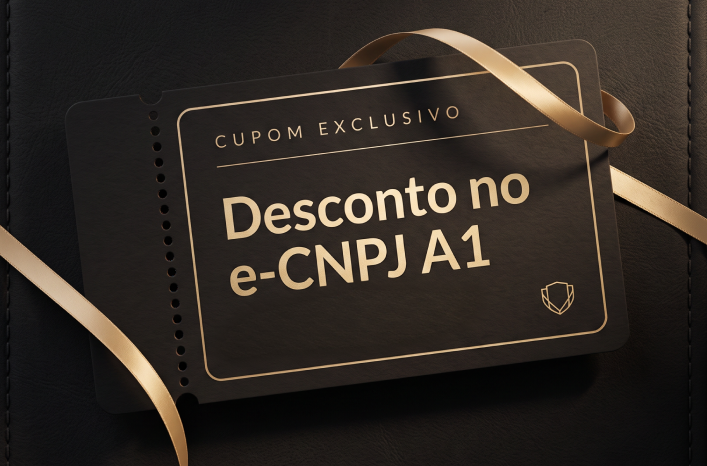 Cupom de desconto no e-CNPJ A1